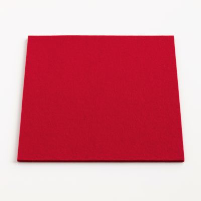 Wollfilz Tischset 35x45 cm rot