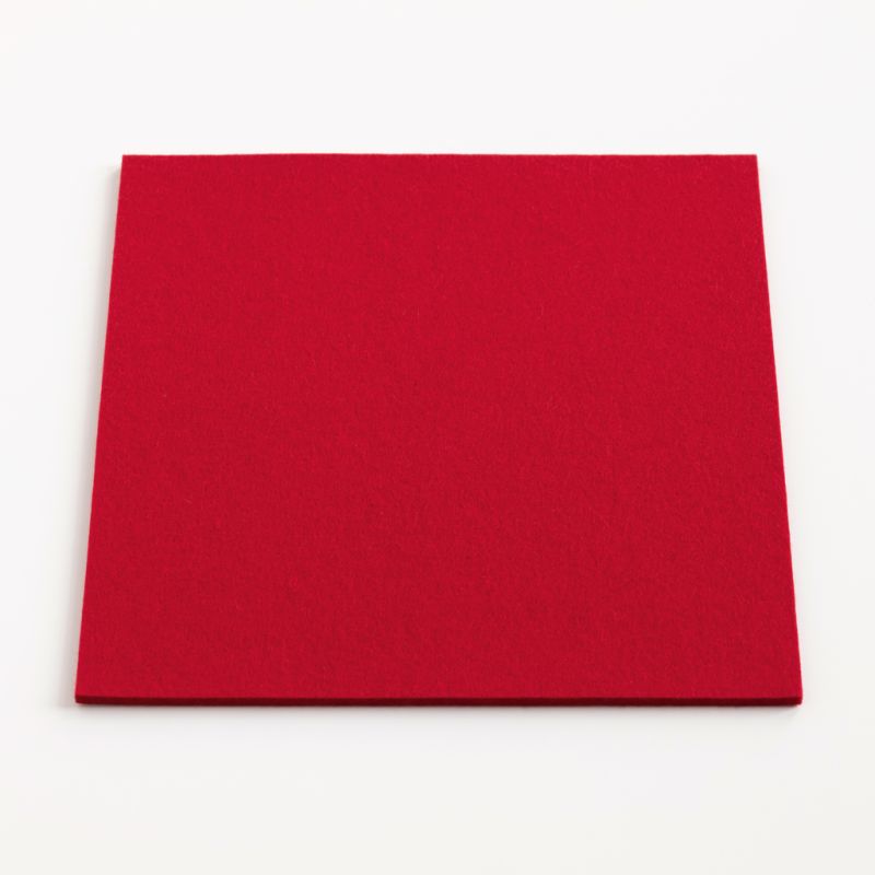 Wollfilz Tischset 35x45 cm rot