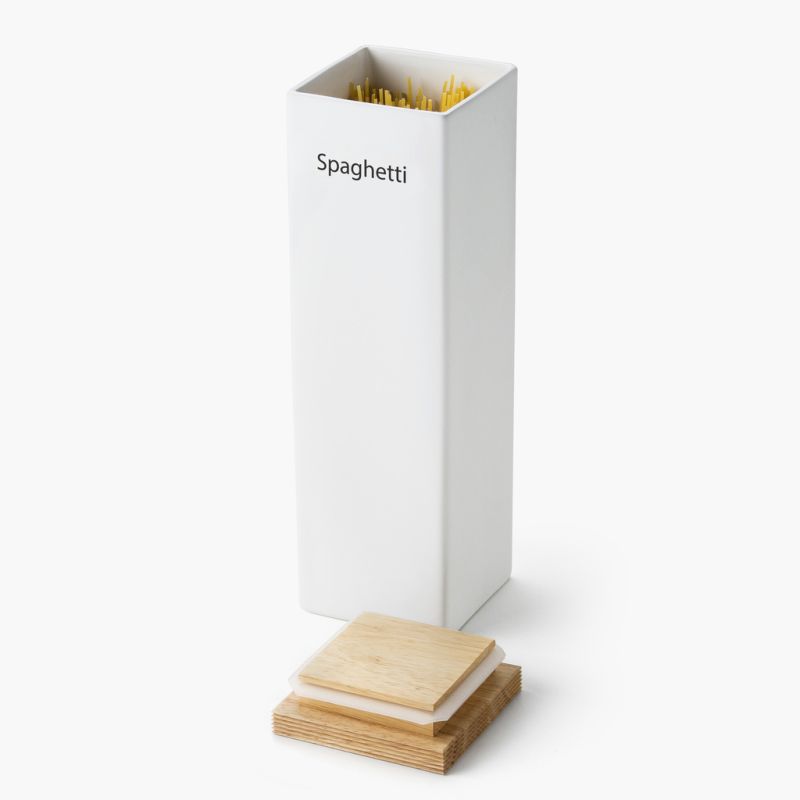 Spaghetti-Vorratsdose mit Holzdeckel - 2