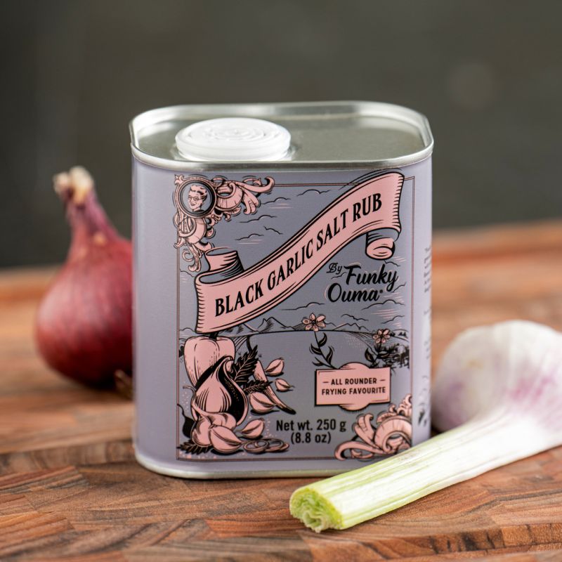 Gewürzmischung "Funky Ouma" Black Garlic Salt Rub - 2
