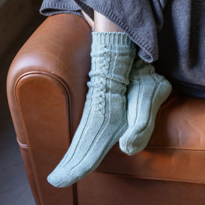 William Lockie X Torquato Kaschmirsocken Haar - 2