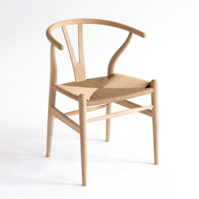 The Wishbone Chair Eiche geseift - 2