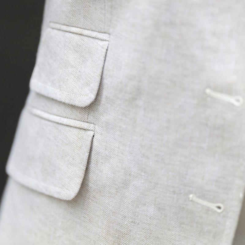 Risby & Leckonfield Damenblazer Hamptons Beige - 5