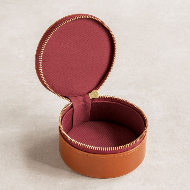 Balfour & Poole Reise-Etui Sattelbraun - 4