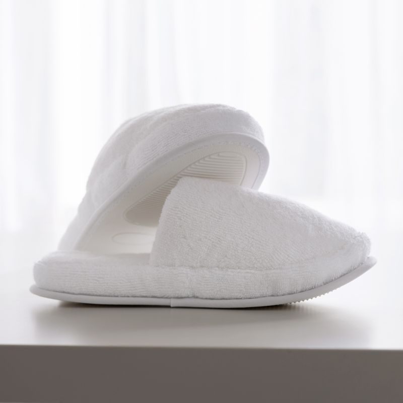 Rhomtuft x Torquato: Frottee-Pantoffeln - 2