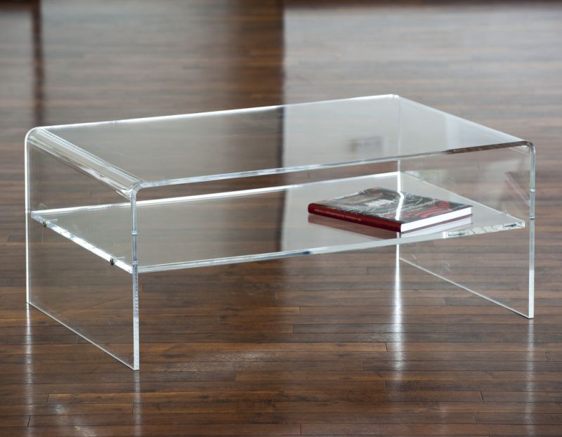 Acrylglas-Sofatisch 100 x 65 cm