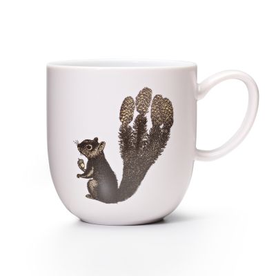 Somerset Kaffeebecher Eichhörnchen auf rosafarbenen Grund