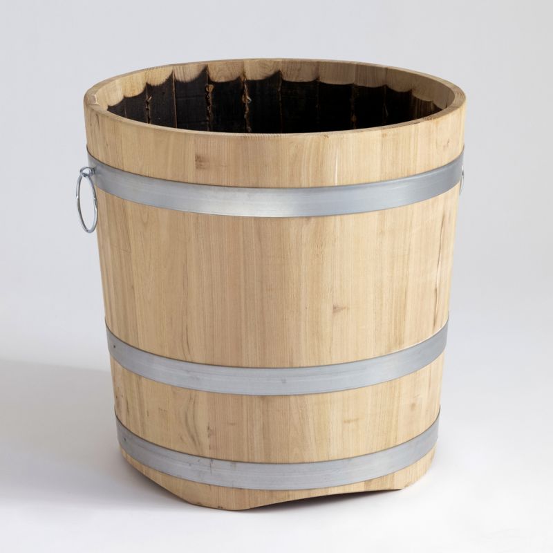 Küfer-Blumenkübel 60x60 cm