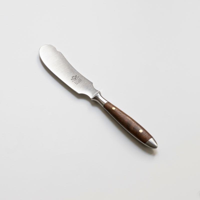Buttermesser Walnussholz