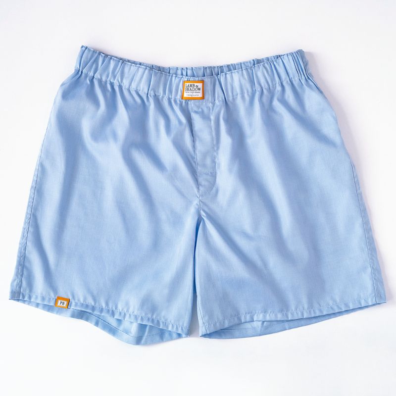 Lamb & Shadow Boxershorts Hellblau S