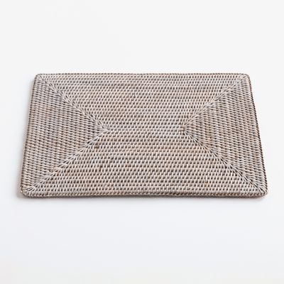 Tischset Rattan Hell