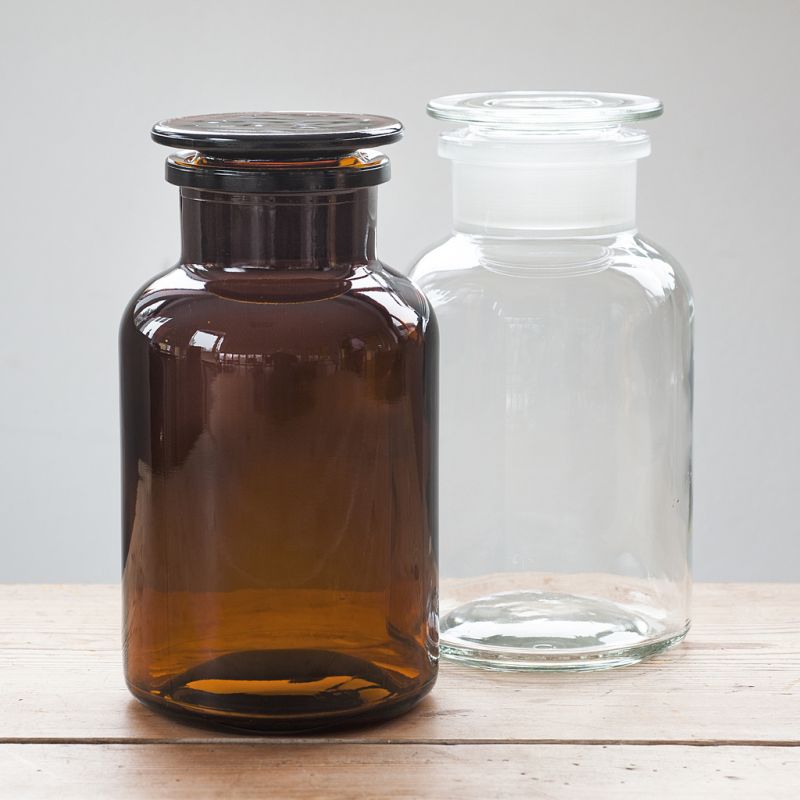Apothekerflasche Klarglas 1 l