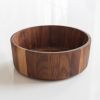 Hohe Schale aus Walnussholz