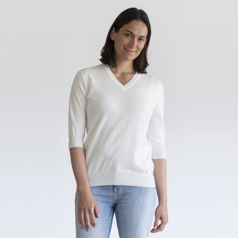 Sunday in Bed X Torquato Pullover Danielle Cream XL