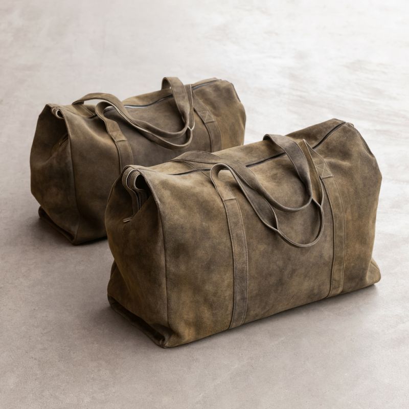 Thomas Riemer X Torquato Weekender aus Ziegenleder - 4