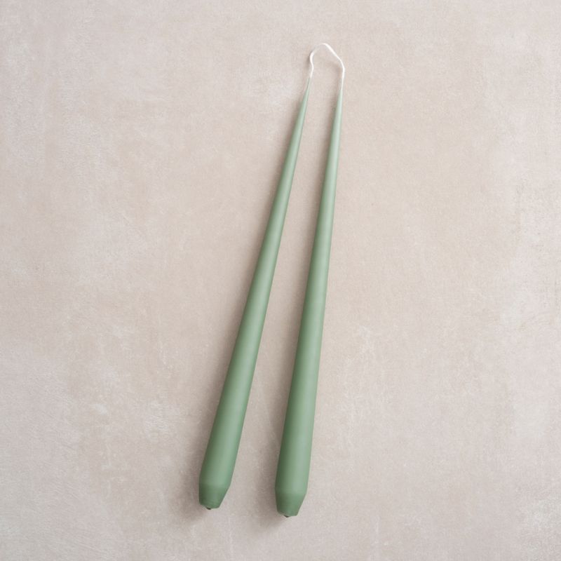 4 Ester & Erik Spitzkerzen Pale Green