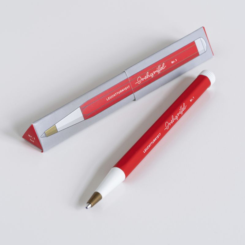 Leuchtturm1917 Drehgriffel Rot