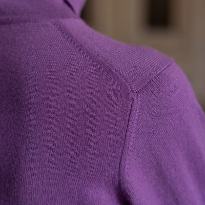 William Lockie X Torquato Rollkragen Kaschmir Sari L - 5