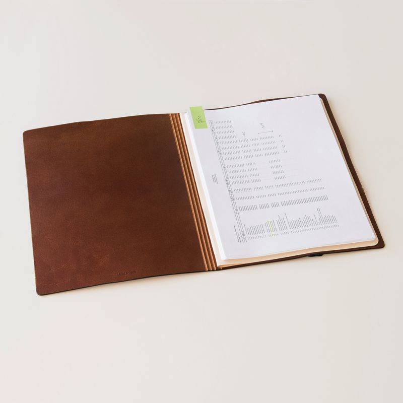 Legendär Document Folder HYDE Chestnut - 2