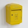 Briefkasten La Boîte Jaune Grand Modèle 1950 Gelb