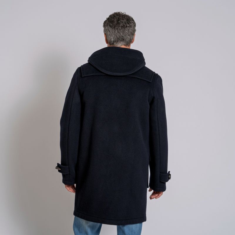 Gloverall Dufflecoat Herren Navy / Blackwatch Tartan M - 2
