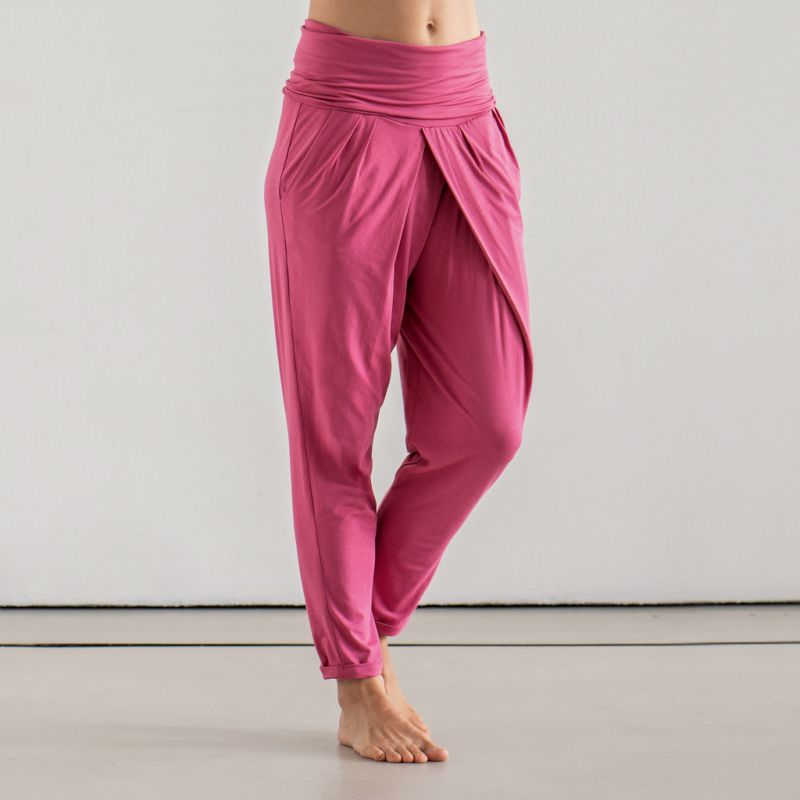 Sunday in Bed X Torquato Pyjamahose Mila lang Fuchsia M - 4