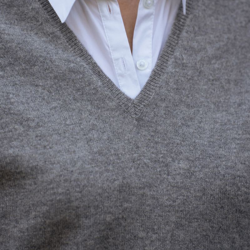 William Lockie X Torquato V-Ausschnitt Kaschmir Flannel L - 3