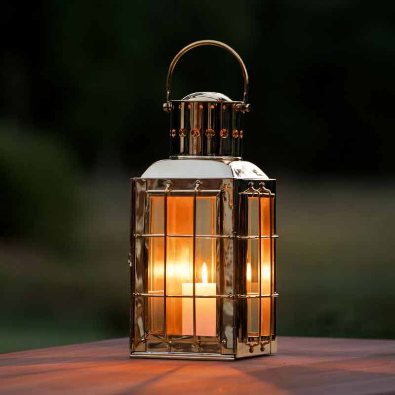 Messinglaterne Cargo Light - 2