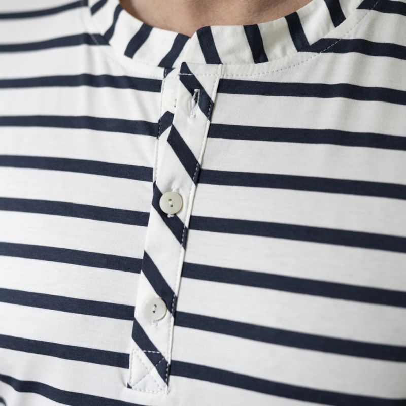 Sunday in Bed X Torquato Pyjamashirt John gestreift - 4