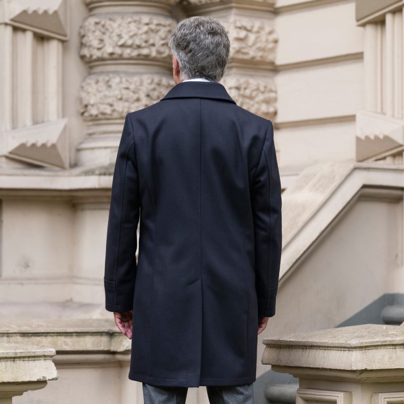 Sandhurst Coat Navy - 2