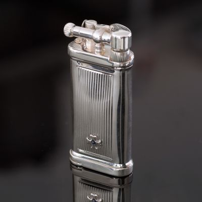 Feuerzeug Old Boy Sterlingsilber