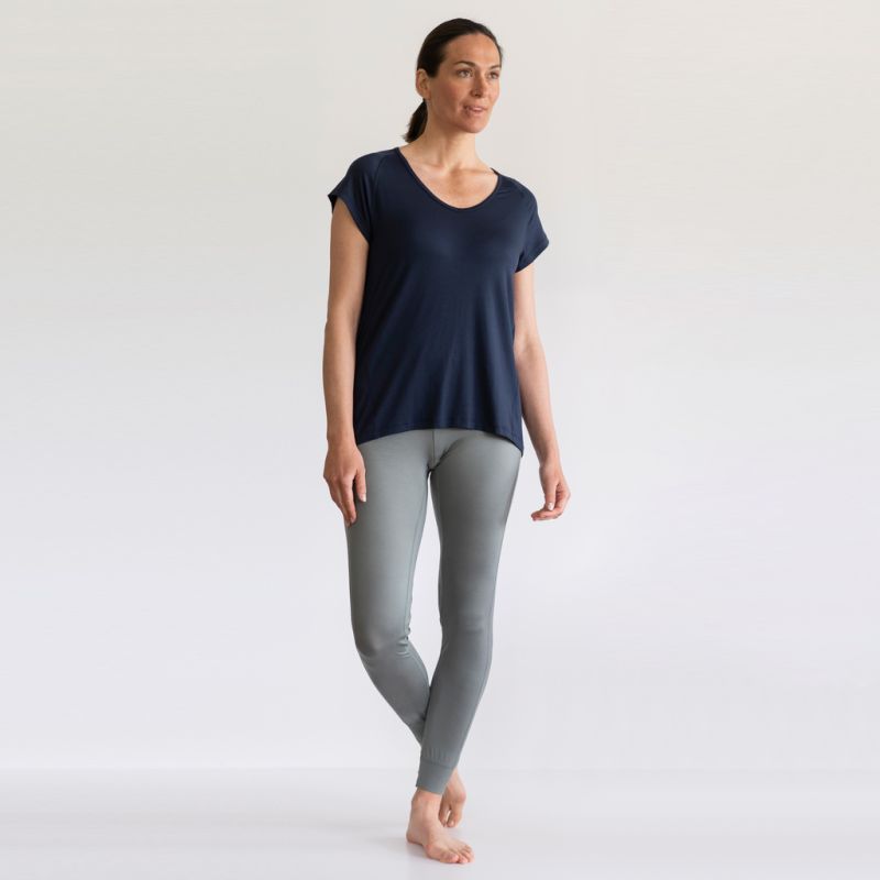 Dagsmejan Damen Stay Cool T-Shirt Navy Blue Gr. M - 2