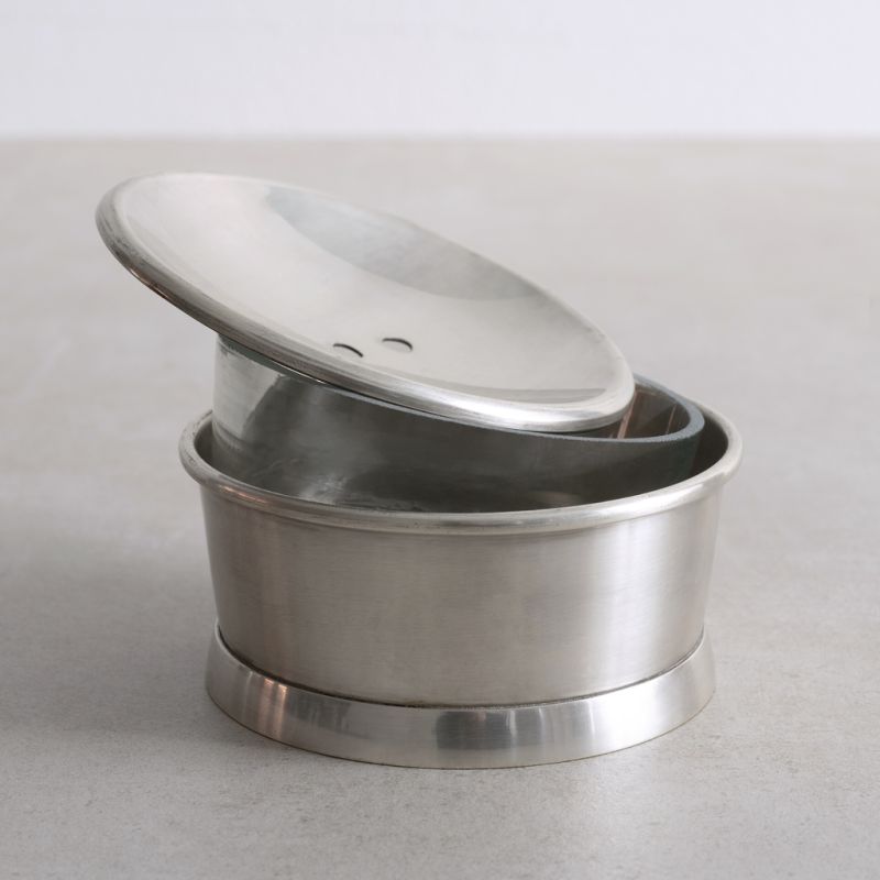 Seifenschale mit Glaseinsatz Edwardian - 2