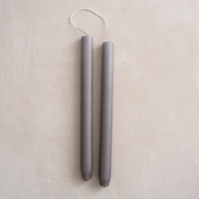4 Ester & Erik zylindrische Kerzen Dark Zinc Grey