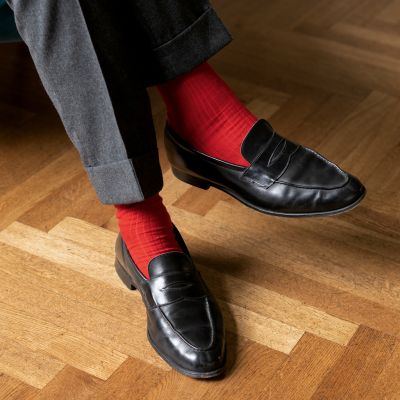 Corgi: Luxury Socks Made in Wales rot M (41,5-43) - 2