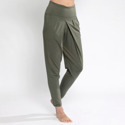 Sunday in Bed X Torquato Pyjamahose Mila lang Olive XL - 2