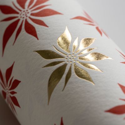 Florentiner Papier Poinsettia 50 x 70 cm - 3