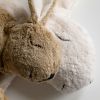 Großer weißer Kuschelhase von Senger mit Dinkelkissen - 2