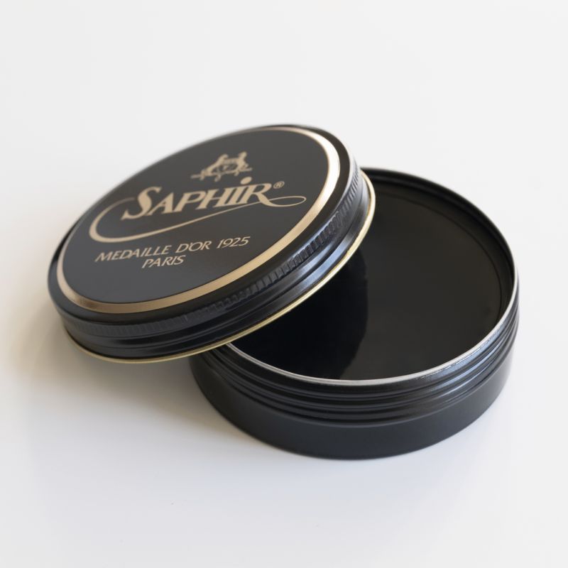 Saphir Glanzwachs schwarz