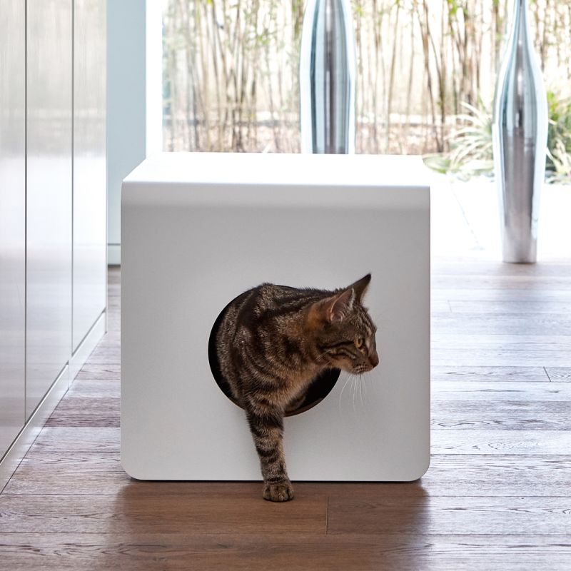 MiaCara Sito Katzentoilette Weiß - 3