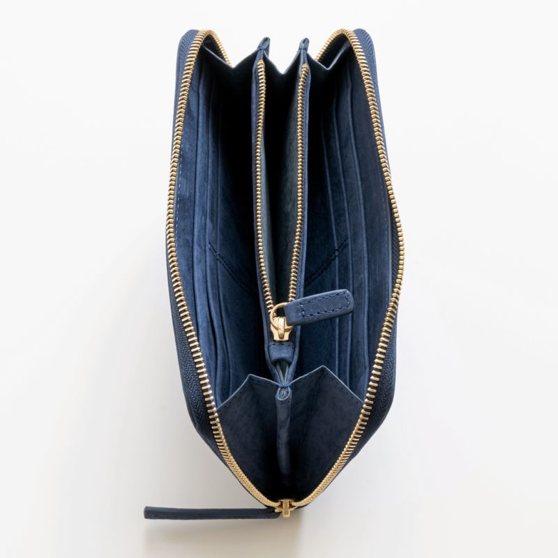 Chi Chi Fan x Torquato Portemonnaie Classic True Blue - 2