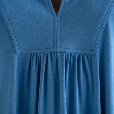 Sunday in Bed X Torquato Nachthemd Hailey Blau M - 3