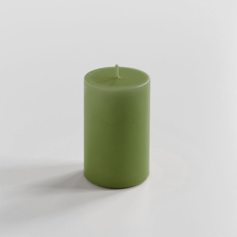 Ester & Erik Stumpenkerze 10 cm Ø 7 cm Apple Green