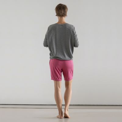Sunday in Bed X Torquato Pyjamahose Mila Shorty Fuchsia L - 3