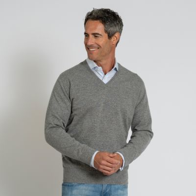 William Lockie X Torquato V-Ausschnitt Kaschmir Flannel 54