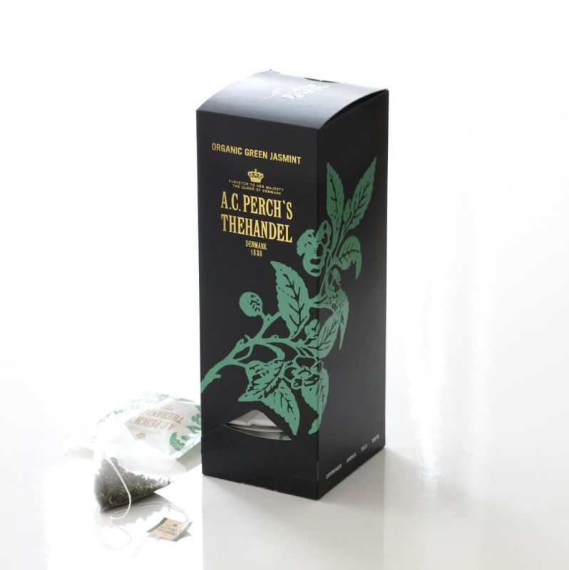 A.C. Perch's Thehandel Bio Green Jasmint 25 Teebeutel