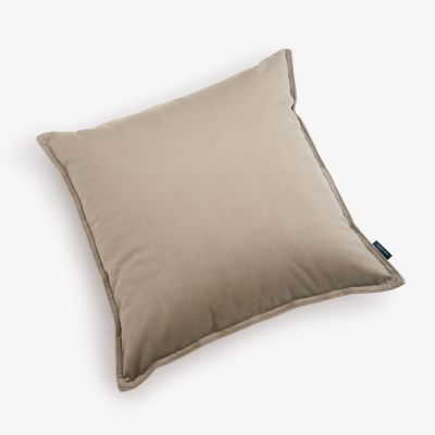 Samtkissen Celeste Beige 40 x 40 cm