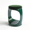 B-WARE - Signet Ring Stool mit Samtkissen Forest Green - 5