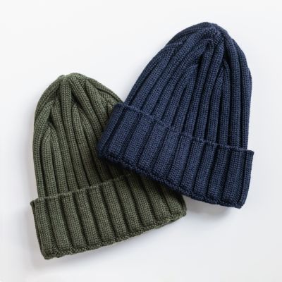 Strickmütze aus reiner Wolle