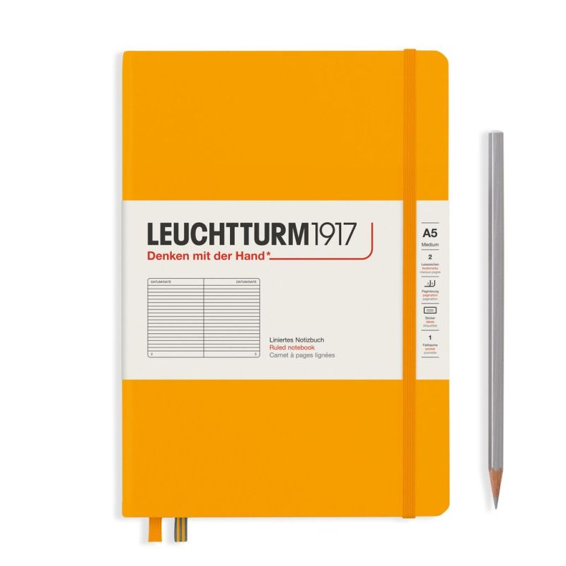 Leuchtturm1917 Notizbuch A5 dotted Rising Sun